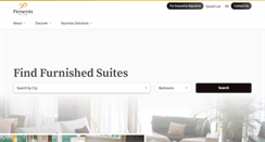 Desktop Screenshot of premieresuites.com